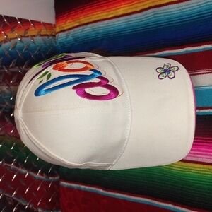 Island Caps Aloha Multicolored Embroidered Letters Strapback Cap Hat